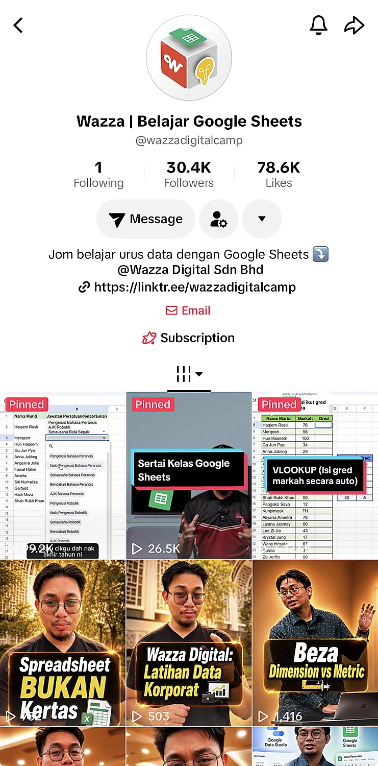 TikTok Wazza Digital Camp - 28.6K followers, 69.3K likes
